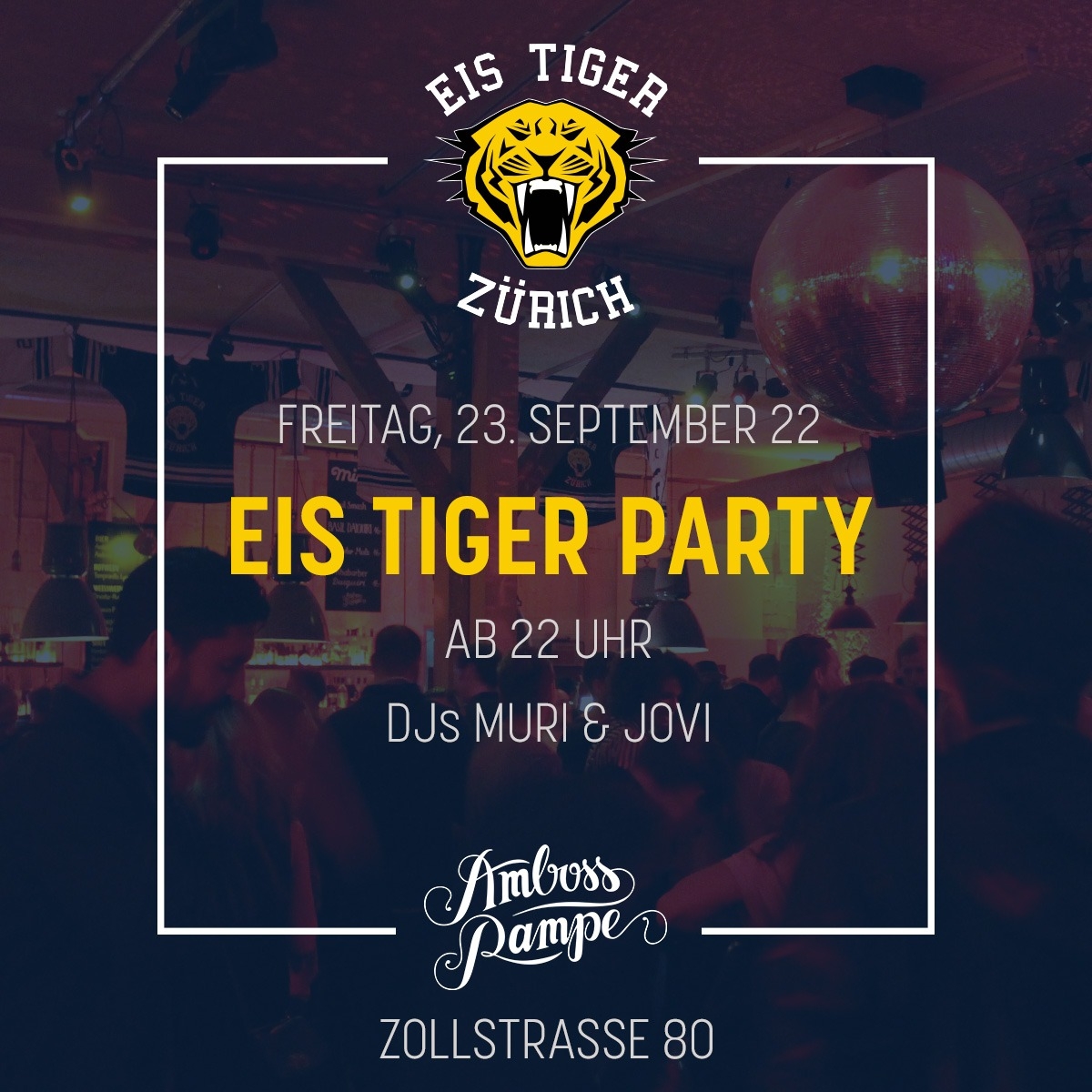 Eis Tiger Party Amboss Bier Z Rich